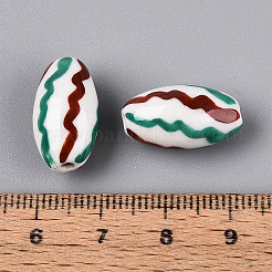 Фарфоровые бусины ручной работы&nbsp;PORC-T134-15A