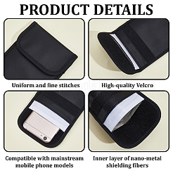 Sacs de protection tactiques en cuir PU pour téléphone portable&nbsp;AJEW-GF0013-65B