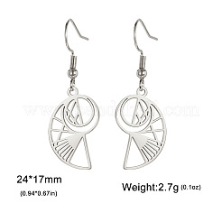 Серьги-подвески из нержавеющей стали 304&nbsp;FS-WGB851A-01