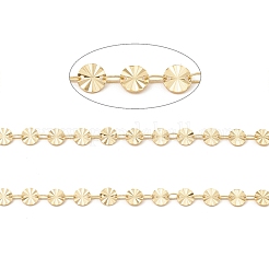 Латунные плоские круглозвенные цепи&nbsp;CHC-M025-32G