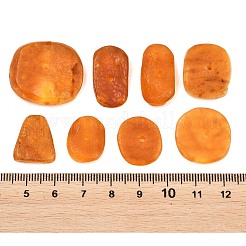 Natürliche orangefarbene Bernsteinperlen&nbsp;G-K426-01