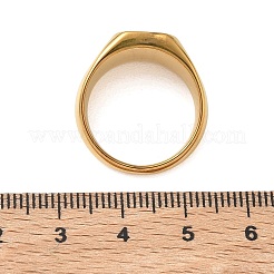 Fingerringe aus 304 Edelstahl für Damen&nbsp;RJEW-B164-03G