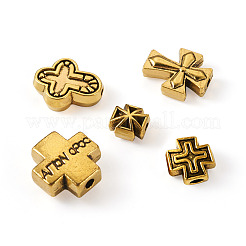 100 шт. 10 бусины из цинкового сплава в тибетском стиле FIND-CD0001-38