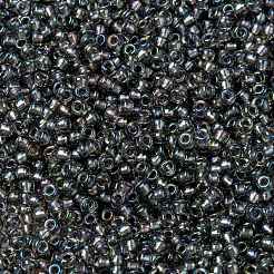 MIYUKIラウンドロカイユビーズ  日本製シードビーズ  8/0  （rr3750)シルバーライニング染めスイカ  3mm  穴：1mm  約422~455個/10g&nbsp;X-SEED-G008-RR3750