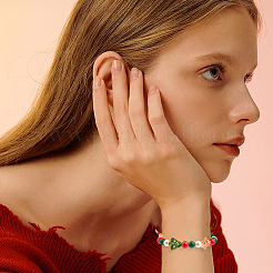 12 шт. 6 стиля бугорчатых стеклянных бусин ручной работы&nbsp;LAMP-SC0001-67