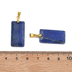 Gefärbte natürliche Lapislazuli-Anhänger mit Facettenschliff&nbsp;G-L623-03G-05