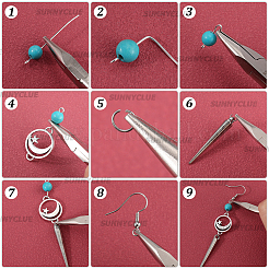 Набор для изготовления серег своими руками&nbsp;DIY-SC0023-98