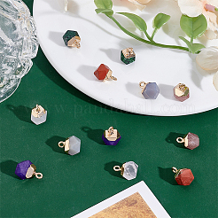 12 шт. 6 стиля: натуральный рубин в цоизите&nbsp;G-HY0001-87