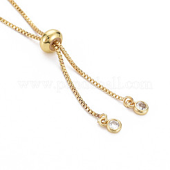 Теннисный браслет из кубического циркония BJEW-T020-03A-02G