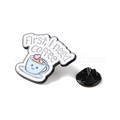 Броши из черного цинкового сплава JEWB-E037-03EB-03