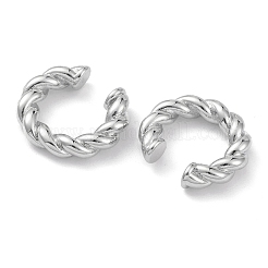 Серьги-каффы из латуни для женщин и мужчин EJEW-K245-10P