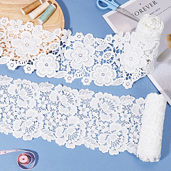 4 ярд двух видов кружевной ленты из молочного волокна&nbsp;OCOR-CY0001-08B