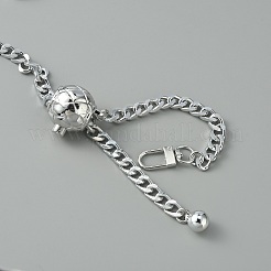 Correas de hombro ajustables de aluminio para bolso con cadena&nbsp;DIY-WH0304-560P