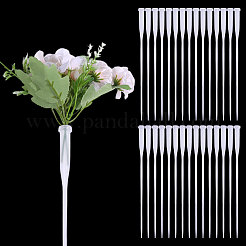 50 шт. полипропиленовые пластиковые трубки для цветов&nbsp;AJEW-GL0002-97A