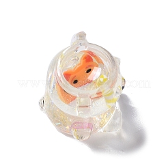 Подвески из светящейся полупрозрачной смолы RESI-D057-05