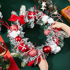 40 шт. подвесные украшения из пластика в форме леденца&nbsp;KY-DC0001-54