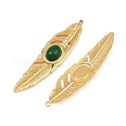 Крашеные натуральный белый нефрит подвески STAS-I352-03B