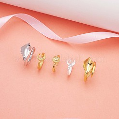 925 offener Manschettenring aus Sterlingsilber mit Halbmond für Damen&nbsp;JR880A
