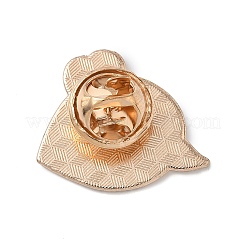 Пчелы с эмалированными булавками в виде листьев&nbsp;LS-JEWB-B029-02D