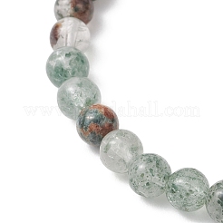 Браслеты из натуральных бусин кварца лодолита&nbsp;BJEW-JB13213