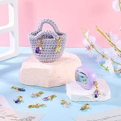 Стеклянная подвеска в форме слезы&nbsp;PALLOY-TAC0128