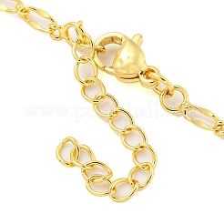 Ожерелья с подвесками из латуни с прозрачным кубическим цирконием&nbsp;LS-NJEW-M220-01D-G