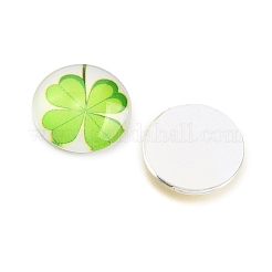 Flatback стеклянные кабошоны для поделок проектов GGLA-PH0004-27F