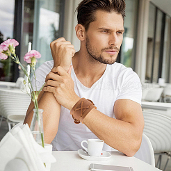 Bracelets en cordon de simili cuir pour hommes&nbsp;BJEW-CL0001-55B