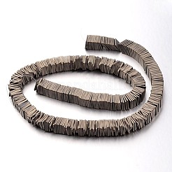 Chapelets de perles en hématite synthétique sans magnétique&nbsp;G-F300-20B-F06