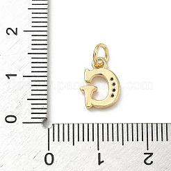 Латунные микро проложить кубического циркония подвески KK-I382-03G-G