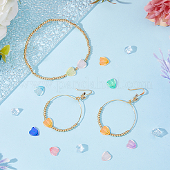 9 пакетик акриловых бусин 9 цветов OACR-DC0001-16