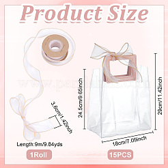 15 шт. прозрачные ПВХ-мешки для хранения&nbsp;ABAG-UN0001-10