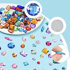 Акрил пришить горный хрусталь&nbsp;DIY-SC0032-50A