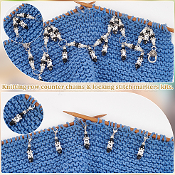 Акриловые бисерные цепочки для вязания рядов HJEW-BC00015