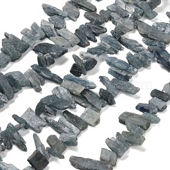 Натуральный кианитовые бисер пряди G-C253-04