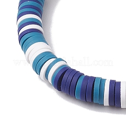 Браслеты с подвесками в форме сердца из натуральных драгоценных камней и бисера миюки BJEW-MZ00084