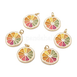 Латунь эмаль подвески&nbsp;KK-A155-01G