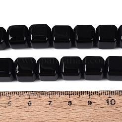 Brins de perles d'onyx noir naturel&nbsp;G-Q608-10A