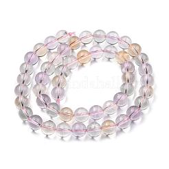 Природные Аметрин бисер нитей G-G462-8mm-06