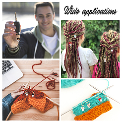 Маркеры петель с бантом из эмали из сплава&nbsp;HJEW-PH01572