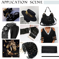 Кружевная отделка из полиэстера OCOR-WH0068-48