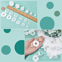 36セット6スタイルのプラスチック人形ジョイント  DIY人形工芸用の人形アクセサリー  ホワイト  6セット/スタイル&nbsp;DIY-PH0006-31