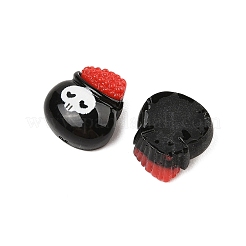 Cabochon in resina opaca a tema halloween&nbsp;CRES-M037-07H