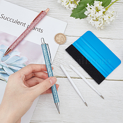 5шт 3 стиля шариковая ручка с золотым порошком&nbsp;AJEW-GF0003-77A