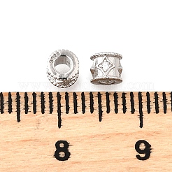 925 бусина из чистого серебра с микропаве и прозрачным фианитом STER-F061-02A-P