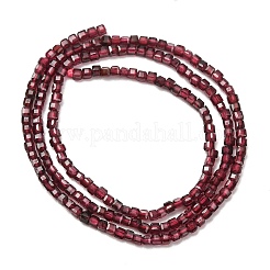 Classificare fili di perline di granato naturale&nbsp;G-P457-B01-39