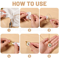 Наборы для изготовления ожерелий из сплава своими руками&nbsp;DIY-CA0007-66