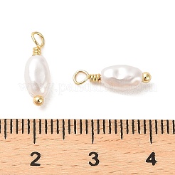 Абс пластмассовые жемчужные подвески KK-M266-33G