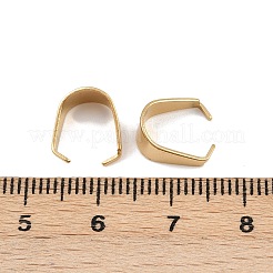 304ステンレススチールスナップオンベイル  イオンプレーティング（ip）  18KGP本金メッキ  9.5x5mm&nbsp;STAS-C135-01C-G