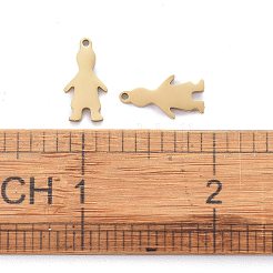 Anhänger aus Edelstahl 304&nbsp;LS-STAS-I140-12G